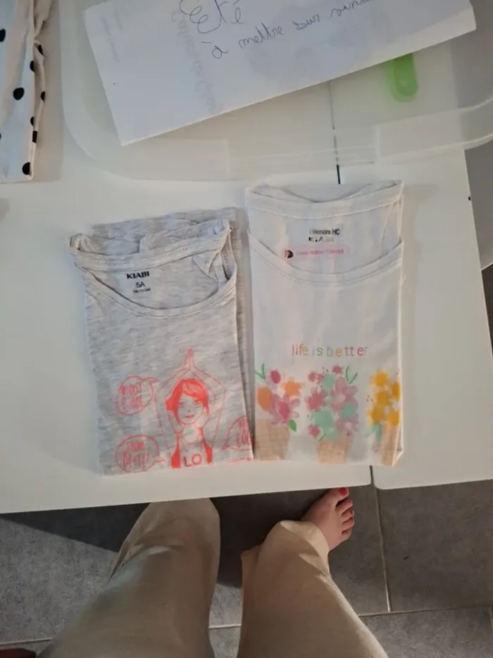 Lot de 8 t-shirts manches courtes - photo numéro 6