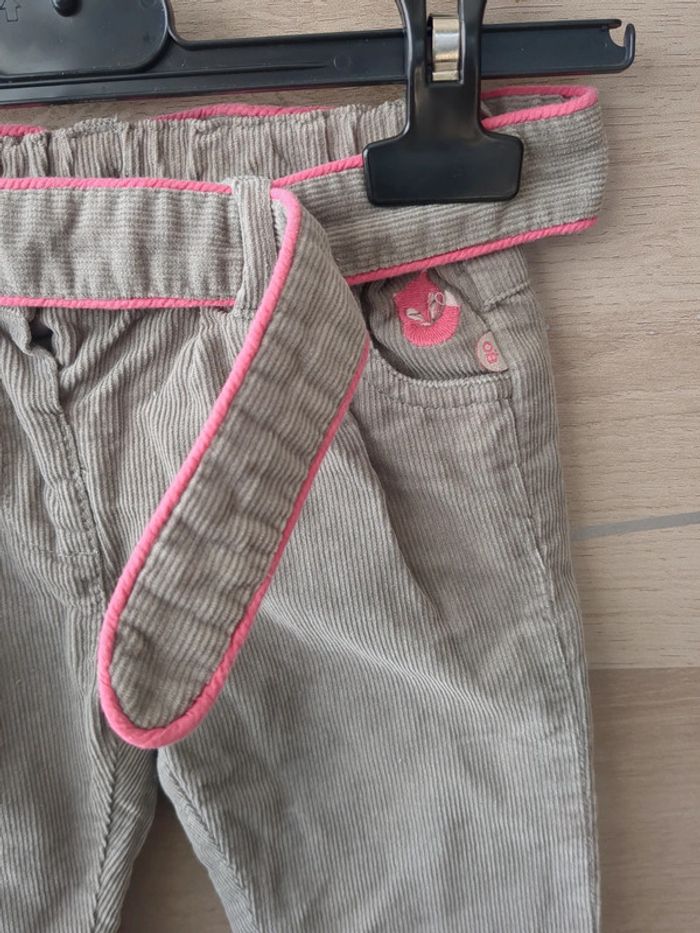 Pantalon velours obaibi 18 mois - photo numéro 2