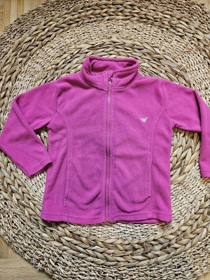 Gilet polaire fille 5 ans TBE - photo numéro 2