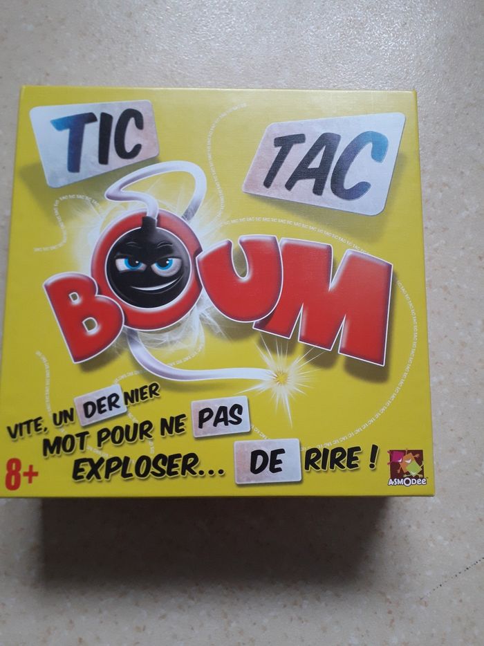 Jeu tic tac boum