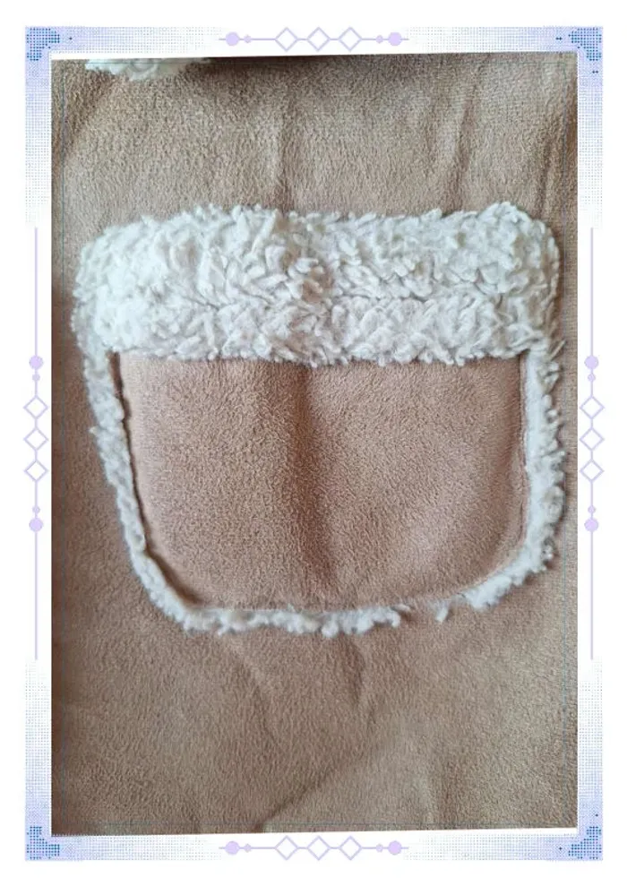 Manteau suédine fille 3 ans - photo numéro 4
