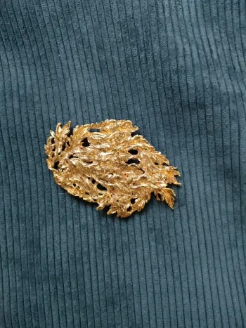 Boucle ceinture métal doré