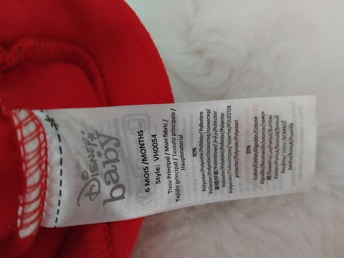 Sweat Mickey Noël Disney ,neuf avec étiquettes, taille  6 mois - photo numéro 6