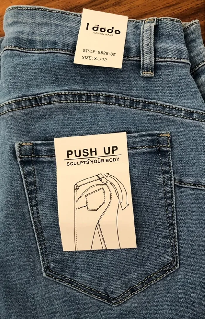 Jeans coupe flare - I Dodo - photo numéro 6