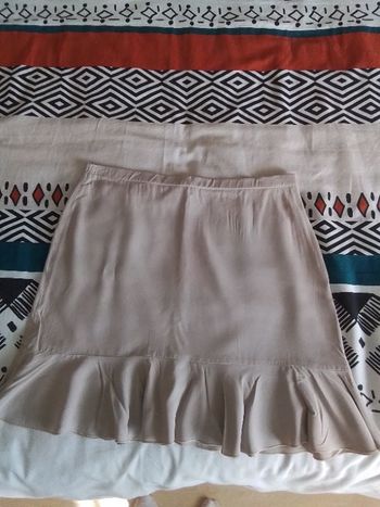 Jupe beige