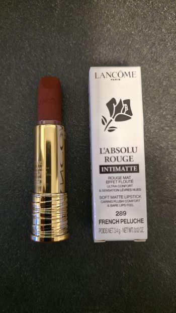 Lancome Intimatte Absolu Rouge à lèvres 289 French Peluche