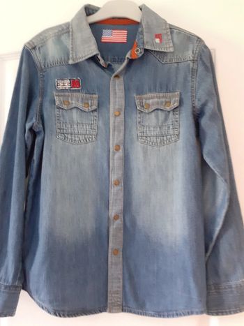 Chemise manches longues garçon 12ans