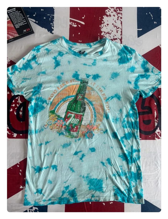 T-shirt Tye&Die taille xs/s Seven Up - photo numéro 2