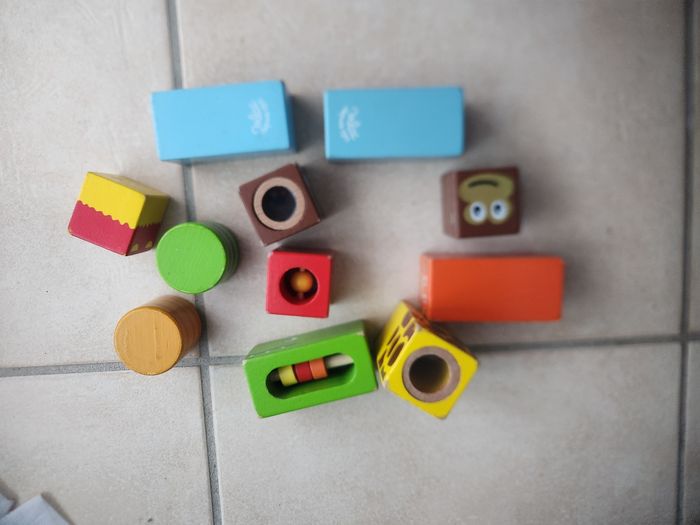 Cubes sonores Vilac en bois - photo numéro 2