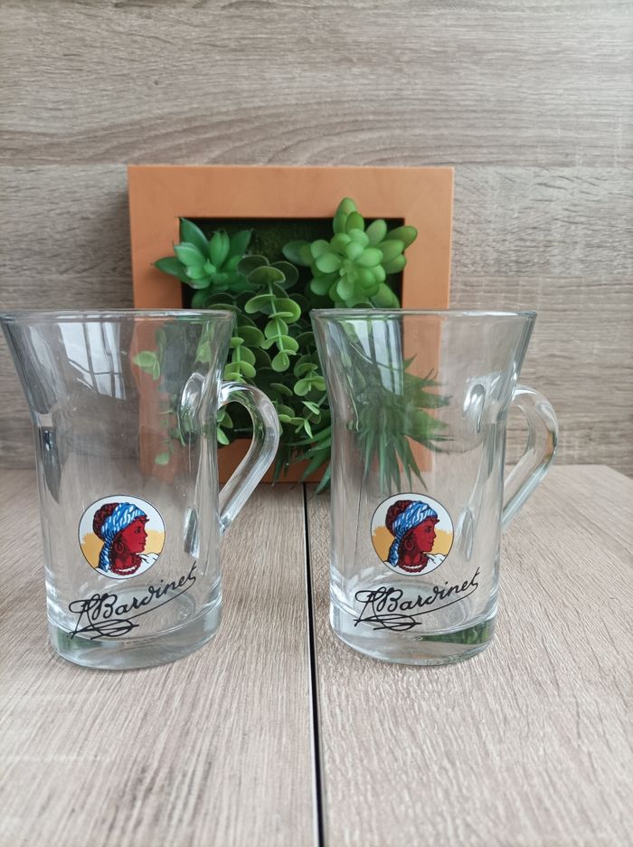Lot 2 verres Bardinet - photo numéro 2