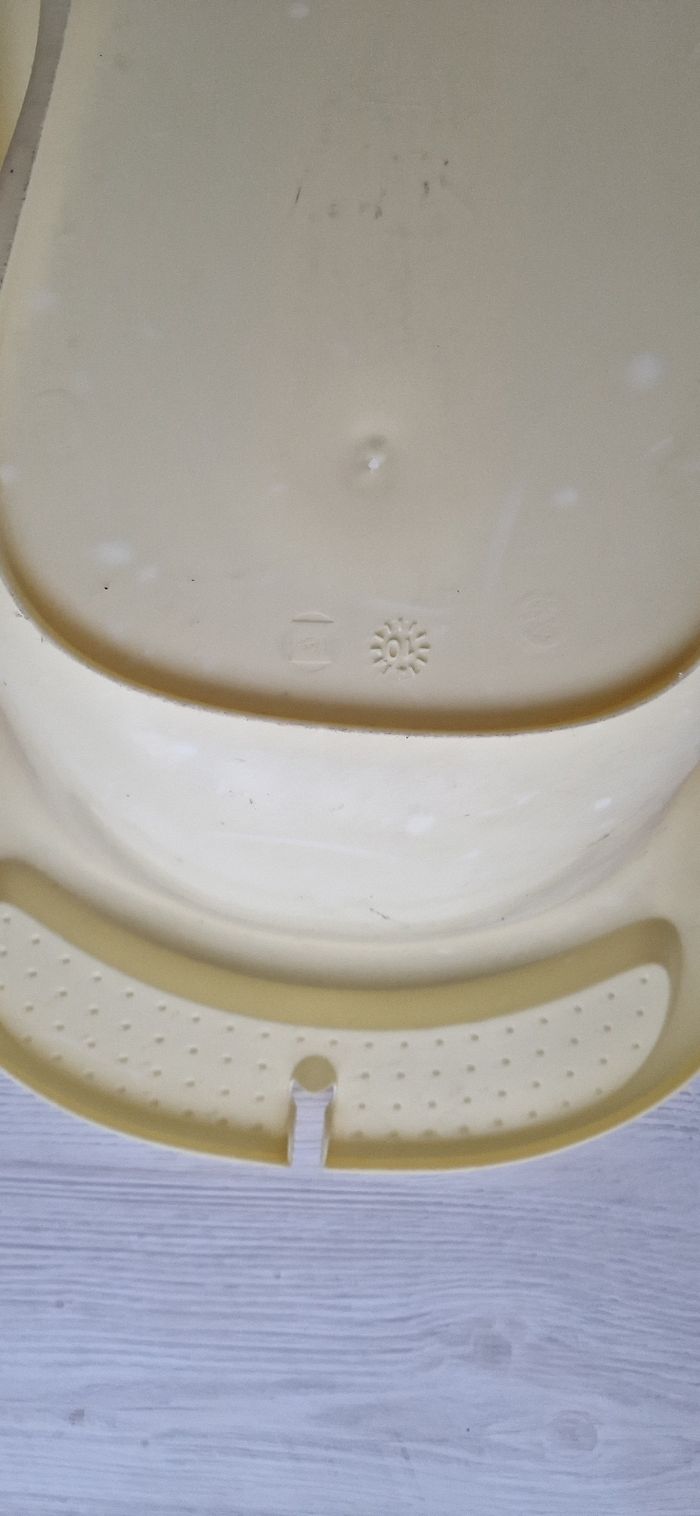 Baignoire bébé jaune - photo numéro 3