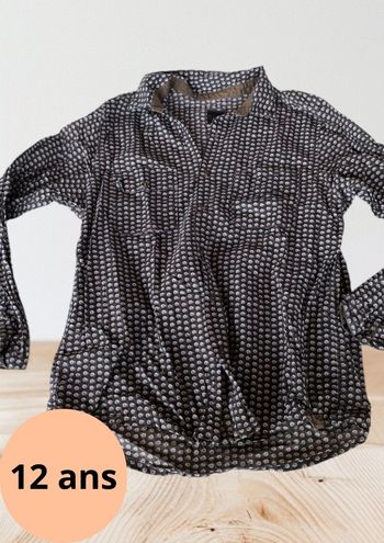 Chemise manches longues 12 ans YCC 214