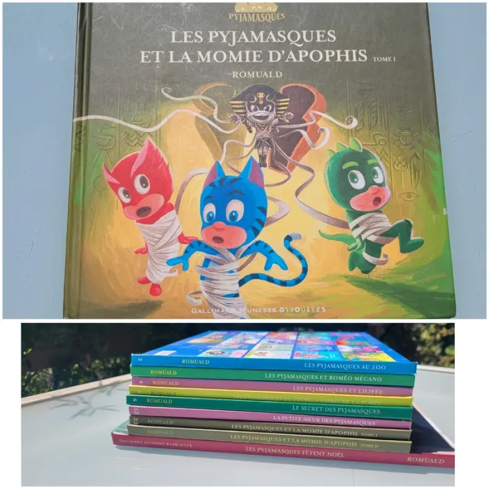 Tome 23 : Les Pyjamasques et la momie d'Apophis, tome 1