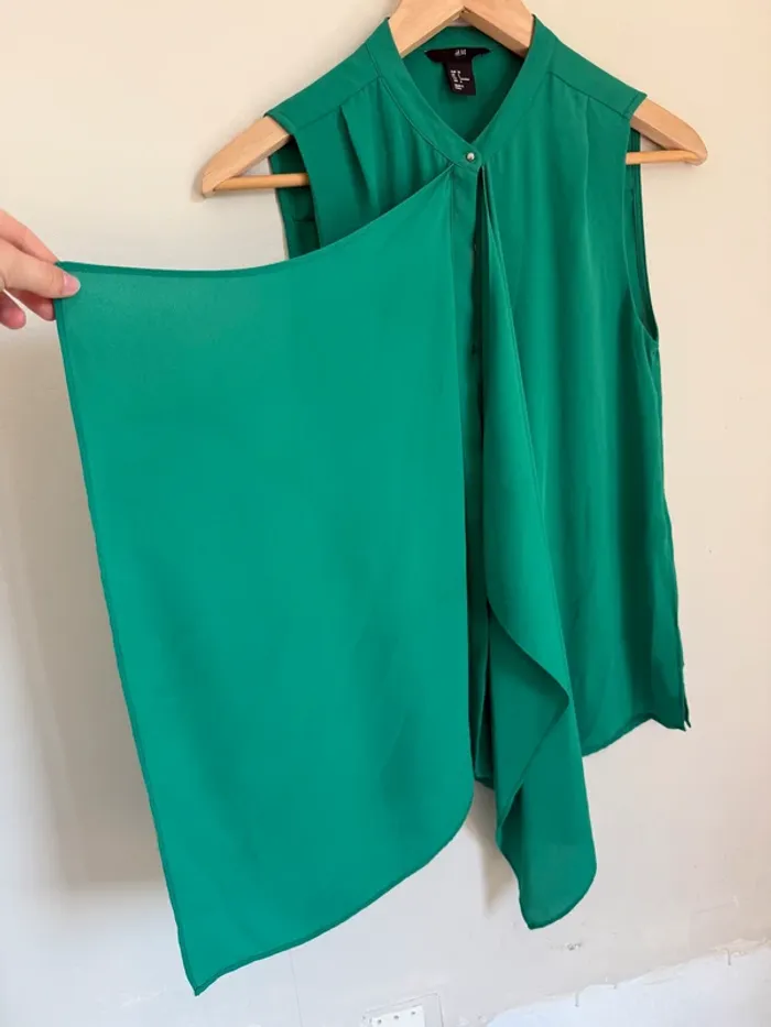 Chemisier vert H&M - photo numéro 6