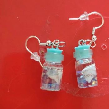 Boucles d'oreilles coquillage