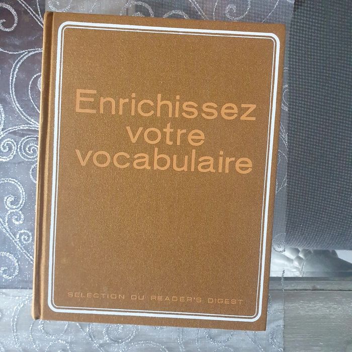 Enrichissez votre vocabulaire