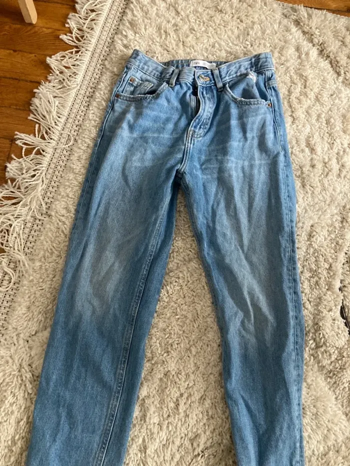Jean mom zara