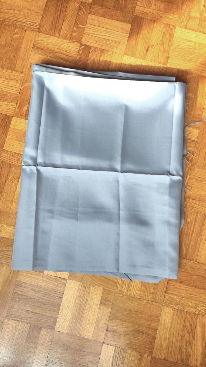 Tissu doublure gris