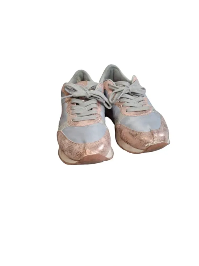 Baskets rose argenté jott taille 38 femme