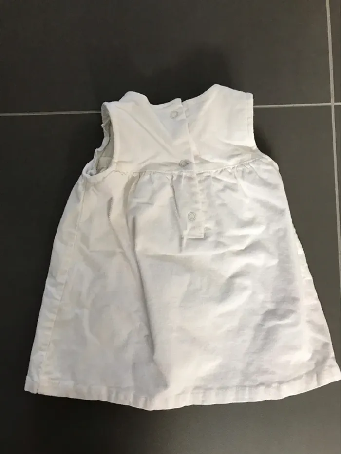 Robe velours in extenso 12 mois neuve - photo numéro 2