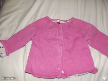 Gilet Fille Vertbaudet, 18 mois (80-81 cm)