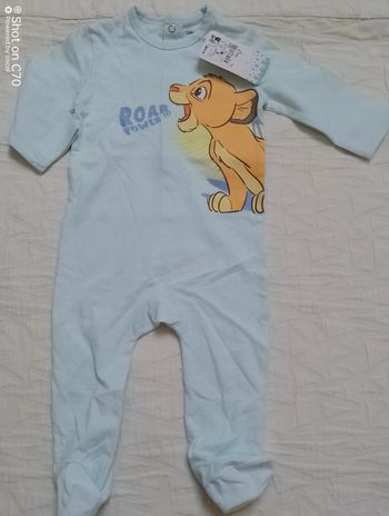 Disney pyjama coton Simba Roi lion9 mois
