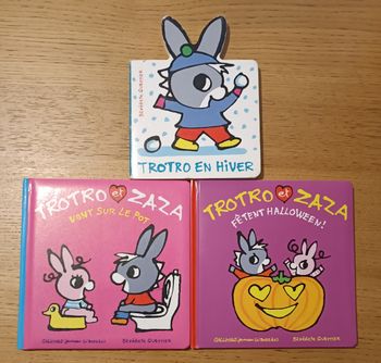 LOT : 3 livres Trotro 10 mois +