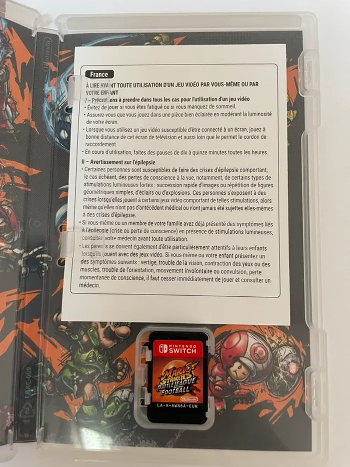 Jeu Mario Strikers Battle league Football Nintendo Switch - photo numéro 2