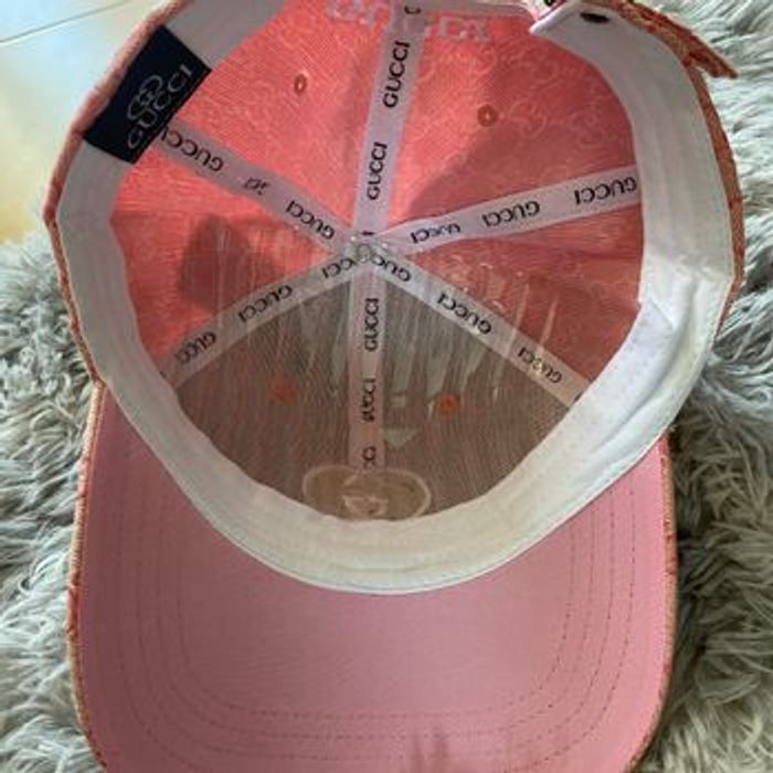 Casquette gucci rose - photo numéro 7