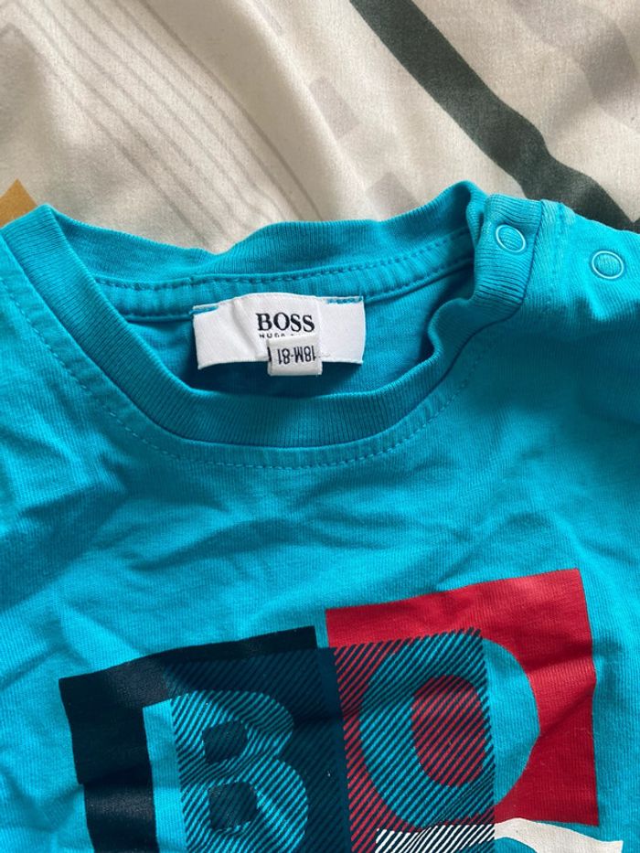 Lot de 3 pull fin Hugo boss garçon 18 mois - photo numéro 7