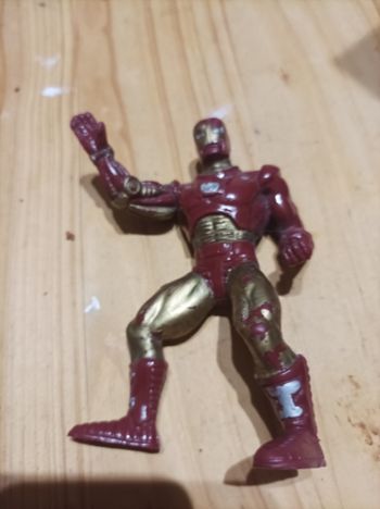 FIGURINE ANCIENNE PVC BANDE DESSINEE MARVEL IRON MAN