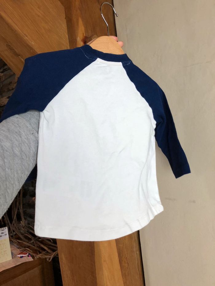 T-shirt manches longues esprit 18m 86cm - photo numéro 2