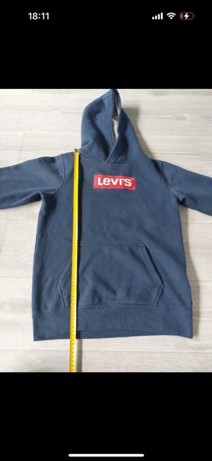 Sweat avec capuche Levi's taille 16 ans - photo numéro 7