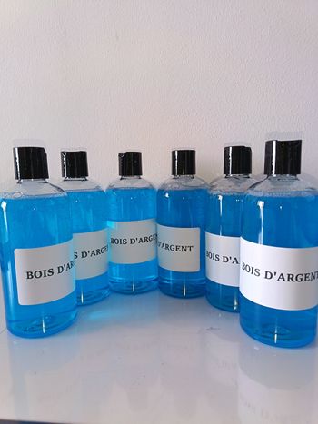 6 gels douches 500ml bois d'argent