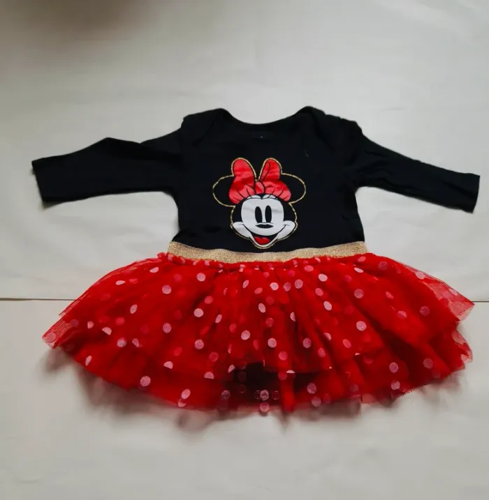 Lot 4 robes manches longues 9 mois - photo numéro 2