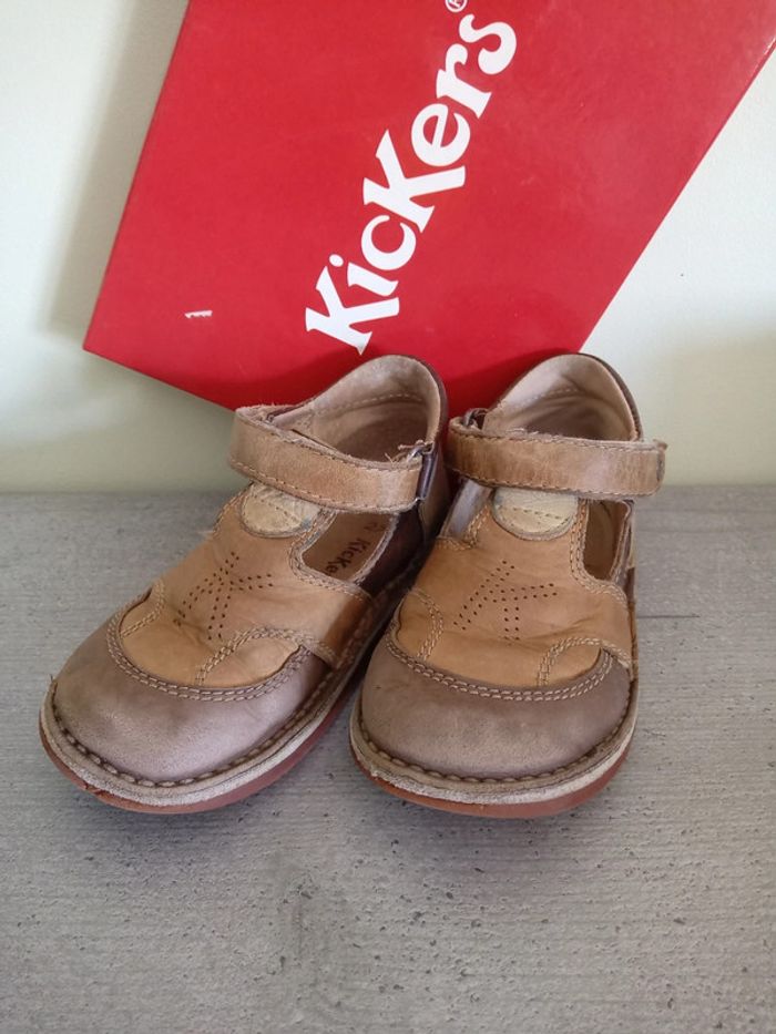 Chaussures garçon Kickers en 27 - photo numéro 4