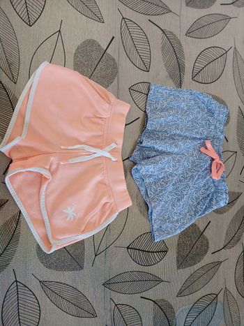 Lot shorts fille