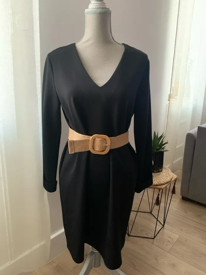 Robe noire MANGO - photo numéro 3