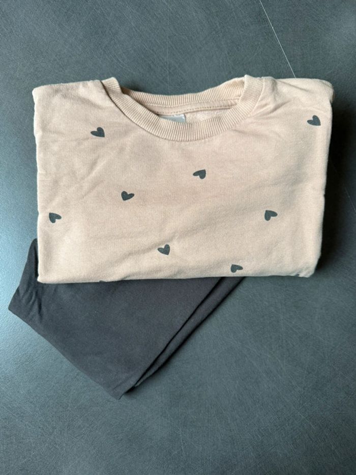 Ensemble 2 pièces sweat / legging 92 cm