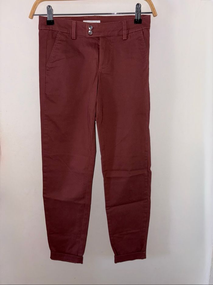Pantalon bordeaux les petites Bombes LPB taille XS en très bon état. - photo numéro 6