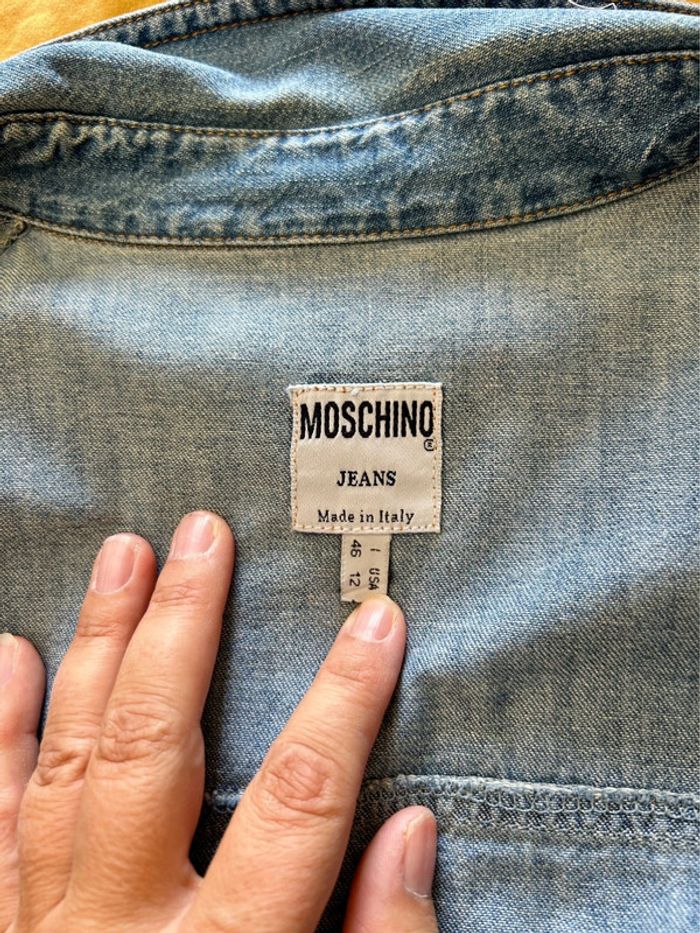 Chemise en jeans Moschino - photo numéro 10