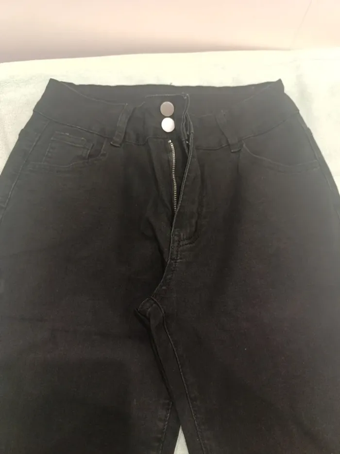 Pantalon taille L, noir, - photo numéro 4