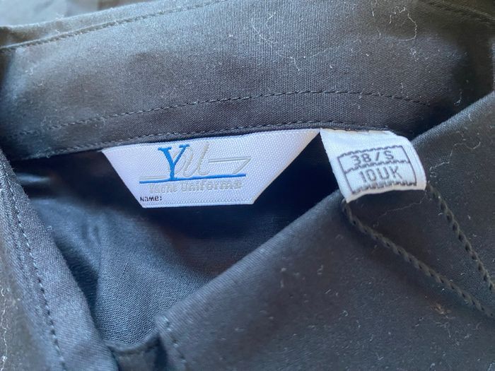 Chemise sociale noir (Yacht Uniforms) - photo numéro 3