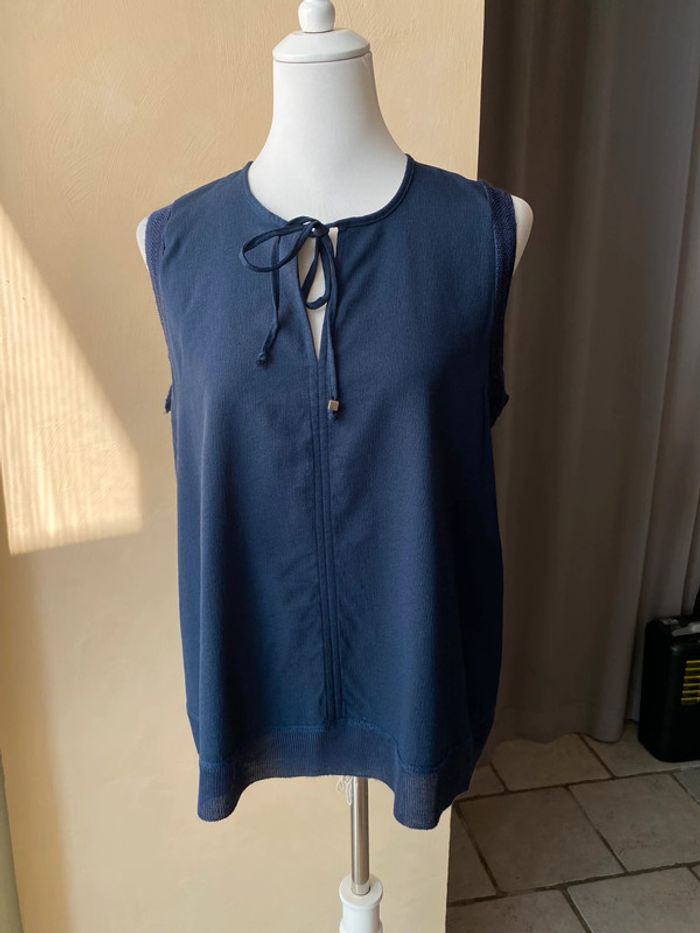 Blouse marine Kiabi L - photo numéro 8