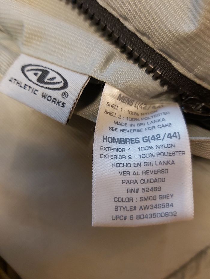 Blouson réversible noir bleu et gris à capuche - photo numéro 5