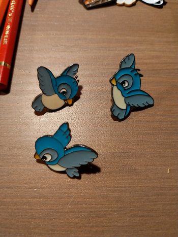 3 Pins oiseaux disney