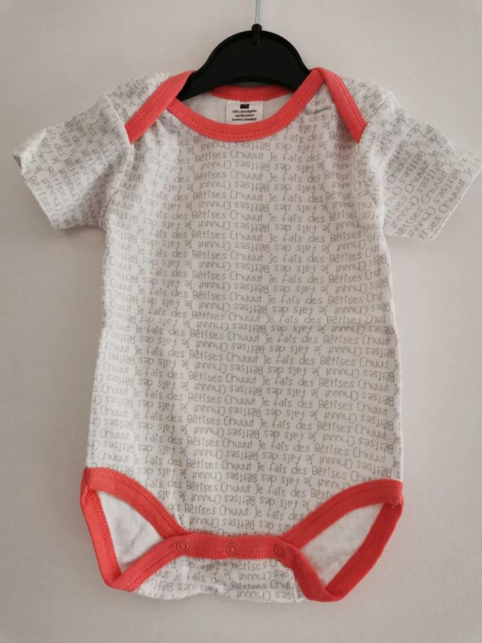 3 bodys bébé fille - photo numéro 3