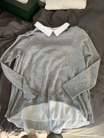 Blouse avec col