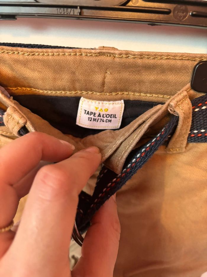 Jeans tape à l’œil 12 mois - photo numéro 2