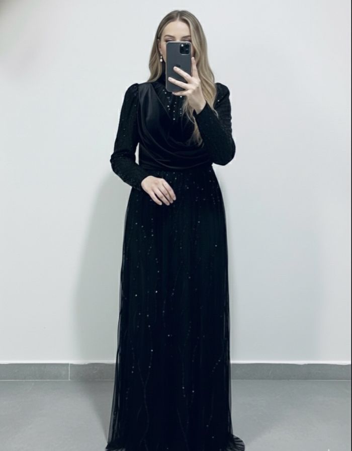Robe soirée noire - photo numéro 1